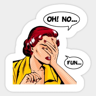 OhNoFun Sticker